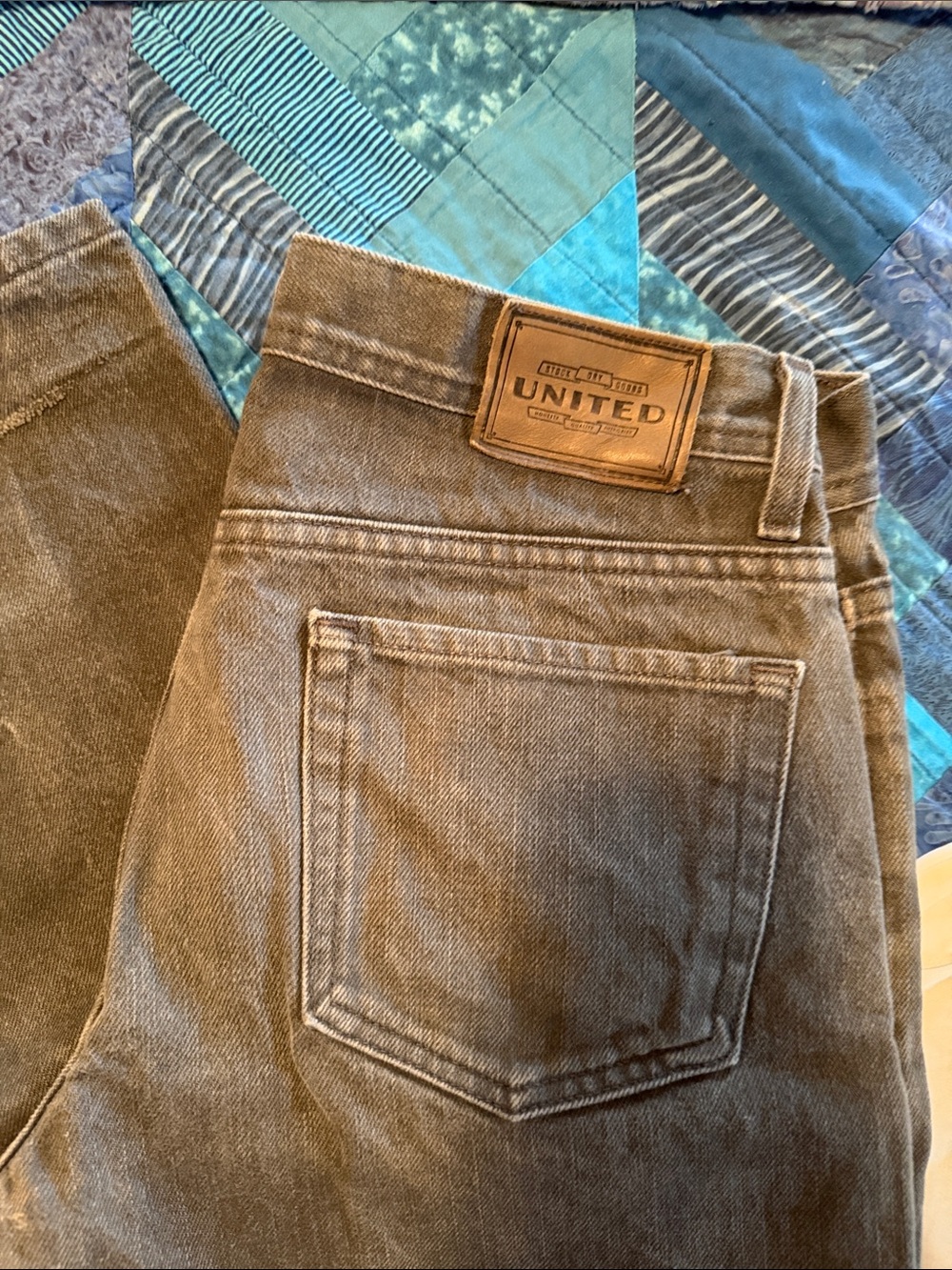 United By Blue Men’s Dark Brown Straight Jeans